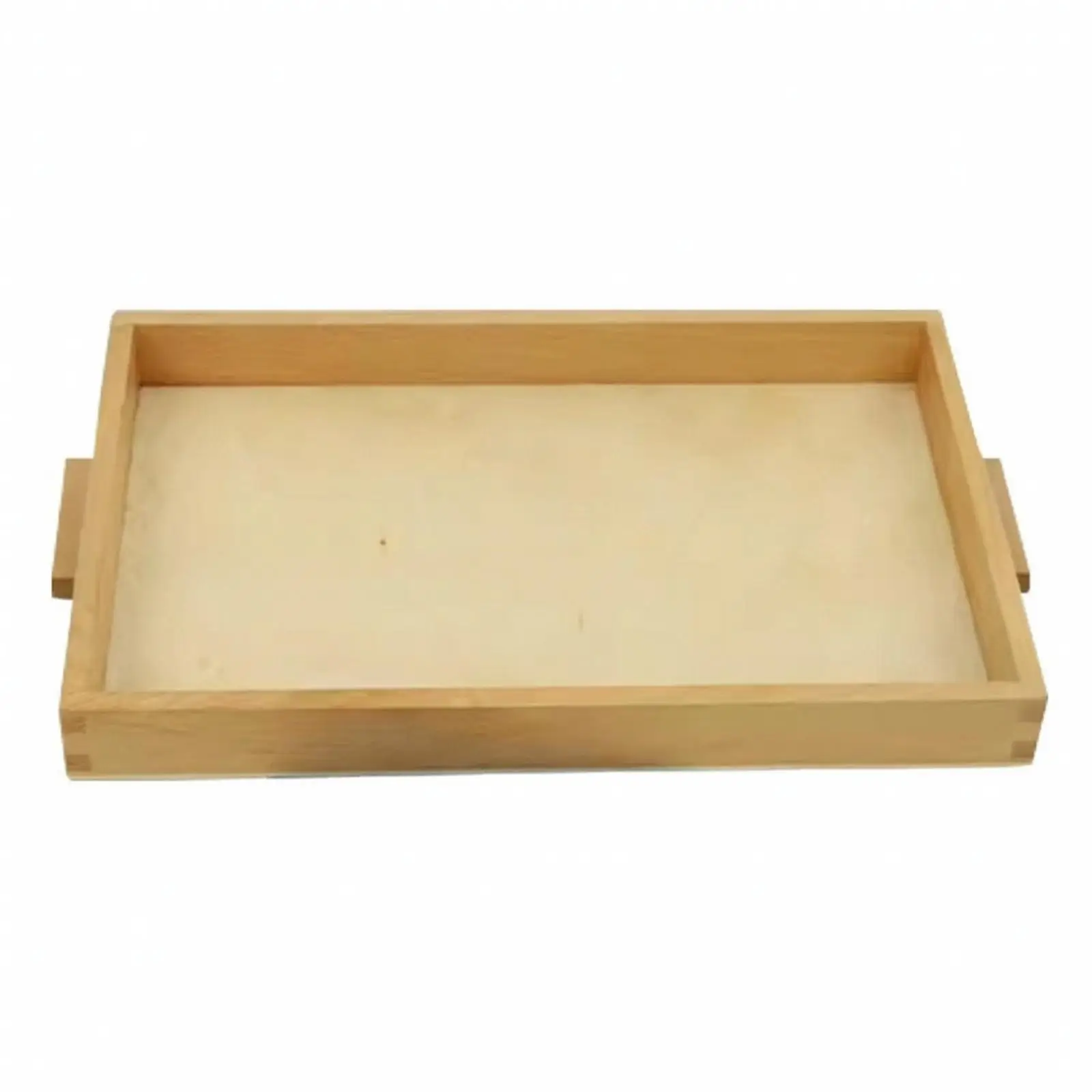Beech Wood Educational Tray Educational Educational Activity Tray with Raised Edges Easy to Carry for Preschoolers, Preschool
