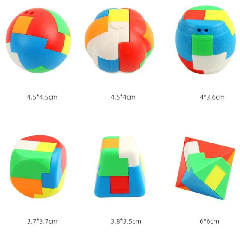 Nuovo 1Pc Magic Balls Cube Puzzle Maze Toy Fun Brain Game Challenge Toys Balance giocattoli educativi bomboniere Classroom Loot Bag