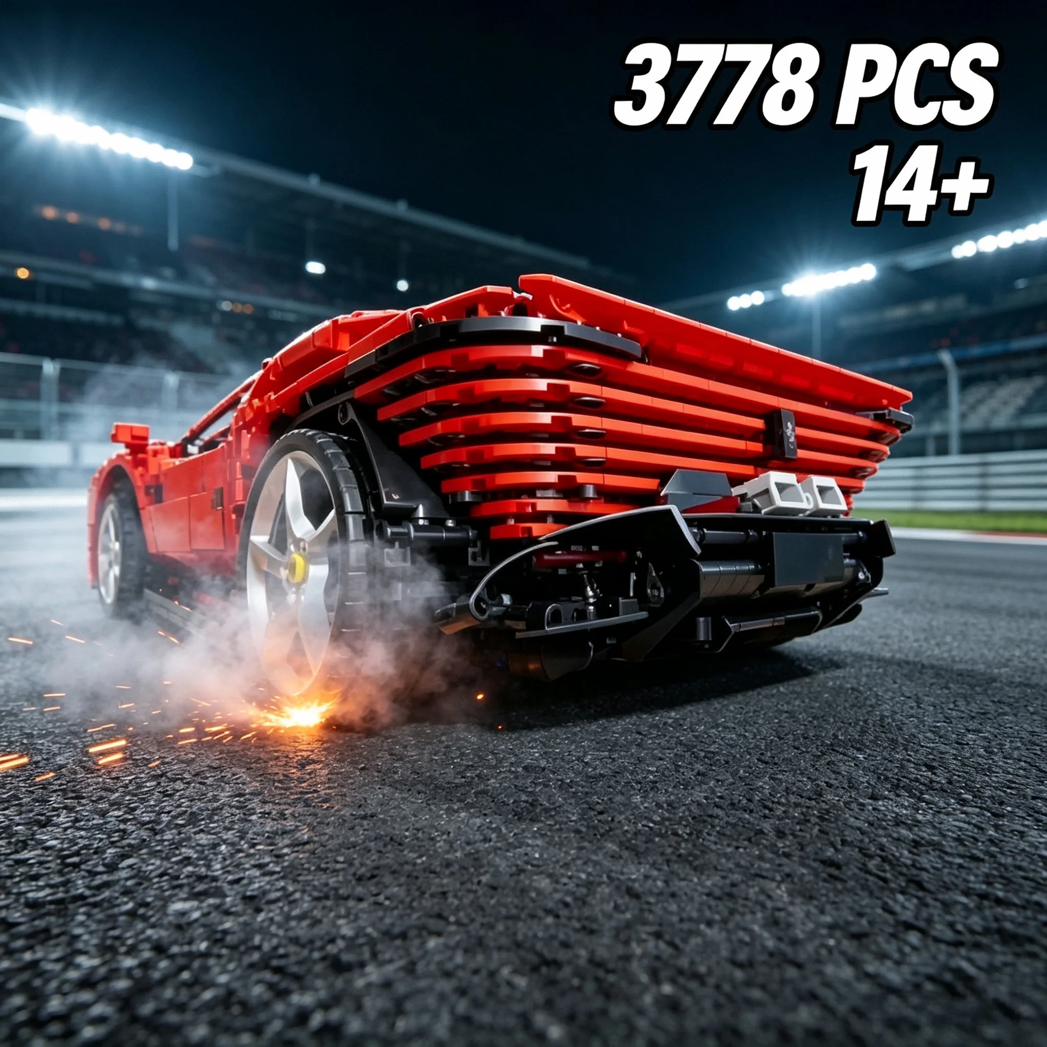 The 3778 Pieces of MOC DY3 SP3 Technic Large Assembly Home Décor Display Pieces Make An Excellent Choice for Holiday Gifts.