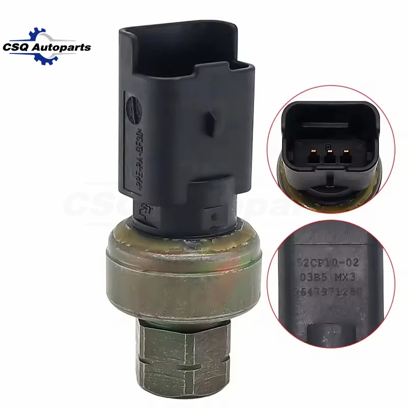 9647971280 Air Condition Pressure Sensor For Citroen C2 C4 C8 1.4 1.6 2.0 Peugeot 406 206 607 307 807 407 Auto Part Accessories