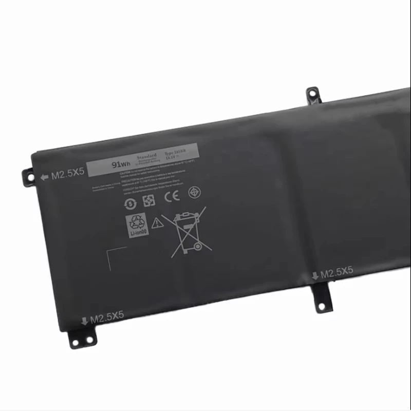 Imagem -03 - Csmhy-t0trm Bateria do Portátil para Dell Xps 15 9530 Precisão M3800 H76mv 7d1wj Y758w P31f001 61wh 245rr 91wh Novo