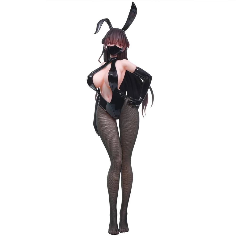 

Anime Konata Bunny Girl action figures Konata Bunny Girl figurine changeable expression Model Toys adult Collection statue Gift