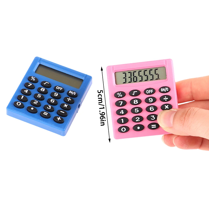 Personalized Mini Candy Color School Office Electronics Creative Calculator Pocket Boutique Stationery Small Square Calculator