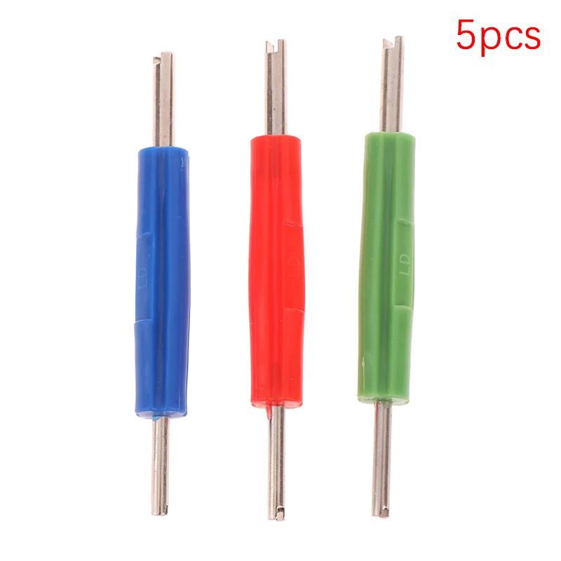 5pcs Tyre Valve Stem Core Remover Key Tool Motorcycle Bicycle Motor Repair Tools