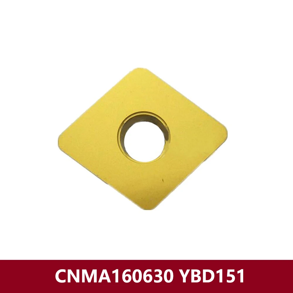 

Original CNMA160630 YBD151 Carbide Inserts For Cast Iron CNMA1606 CNMA 160630 CNC Turning Tools Holder CNMA16 CNMA1204 Machine