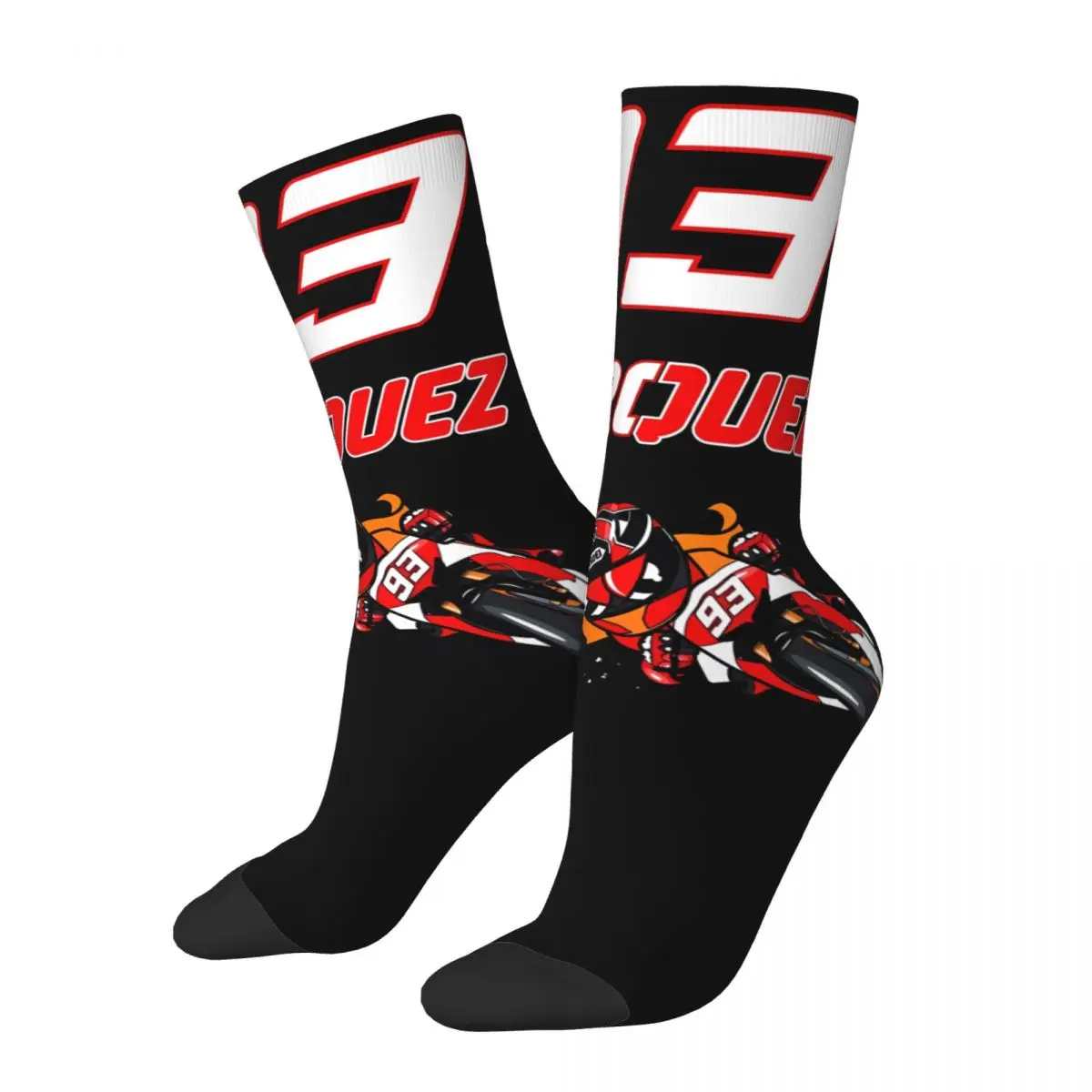 The Amazing Spaniard Racer Marquez 93 Men and Women printing Socks,lovely Applicable throughout the year Dressing Gift