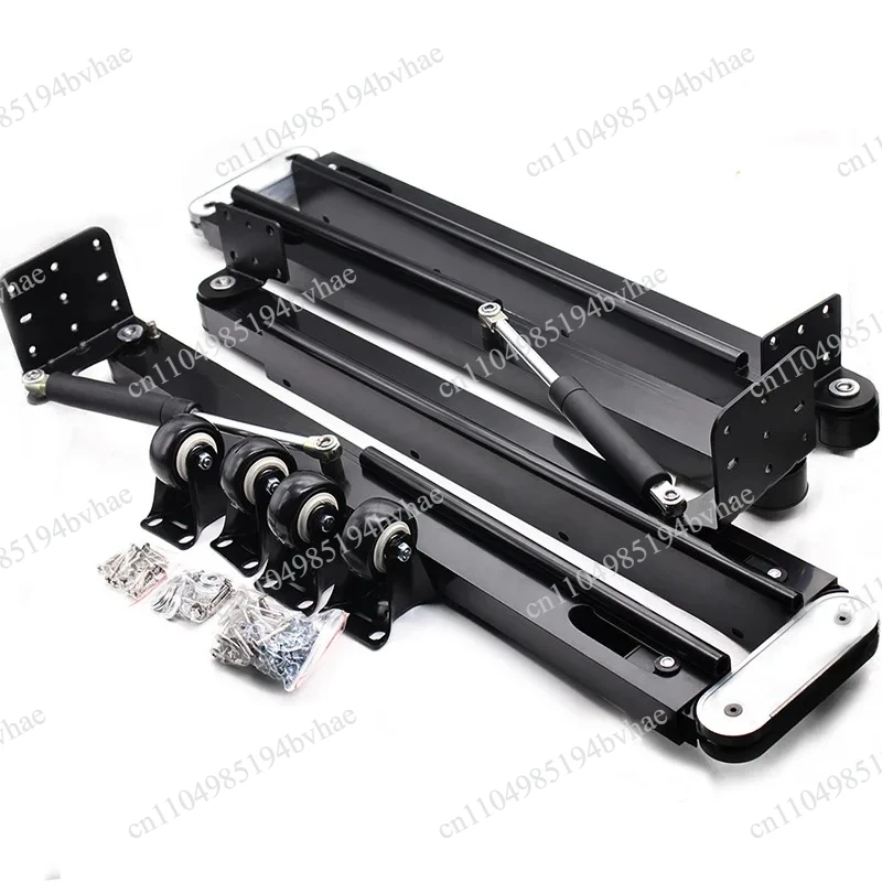 Folded Table Mechanism Kit Hidden Canteen Cabinet Hardware Set Gas Spring Furniture Hinges