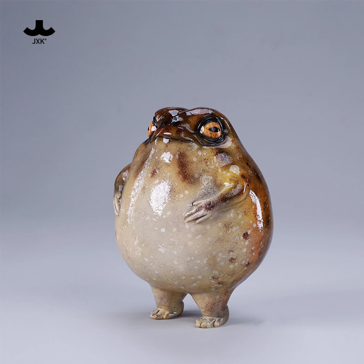 

HIPLAY JXK Bun Frog Static Expertly Hand-Painted Lifelike Animal Figurine