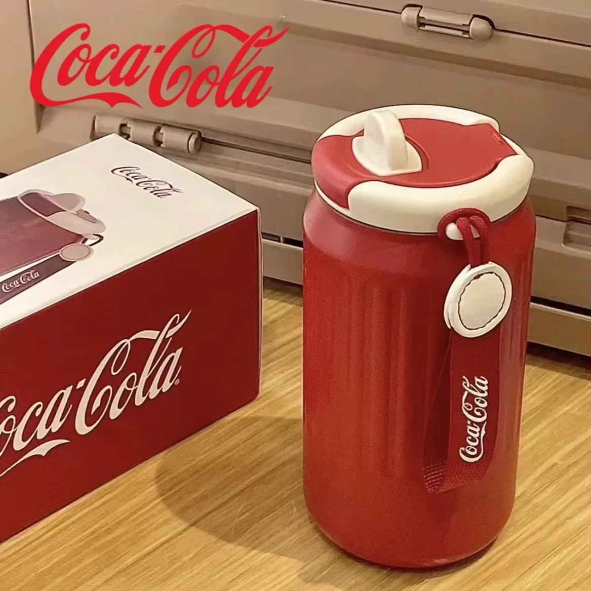 

Stainless Steel Fashion Thermos Cup Water Cup Insulated Water Bottle Car Coffee Retro Travel Cup Stainless Steel Vacuum Flask