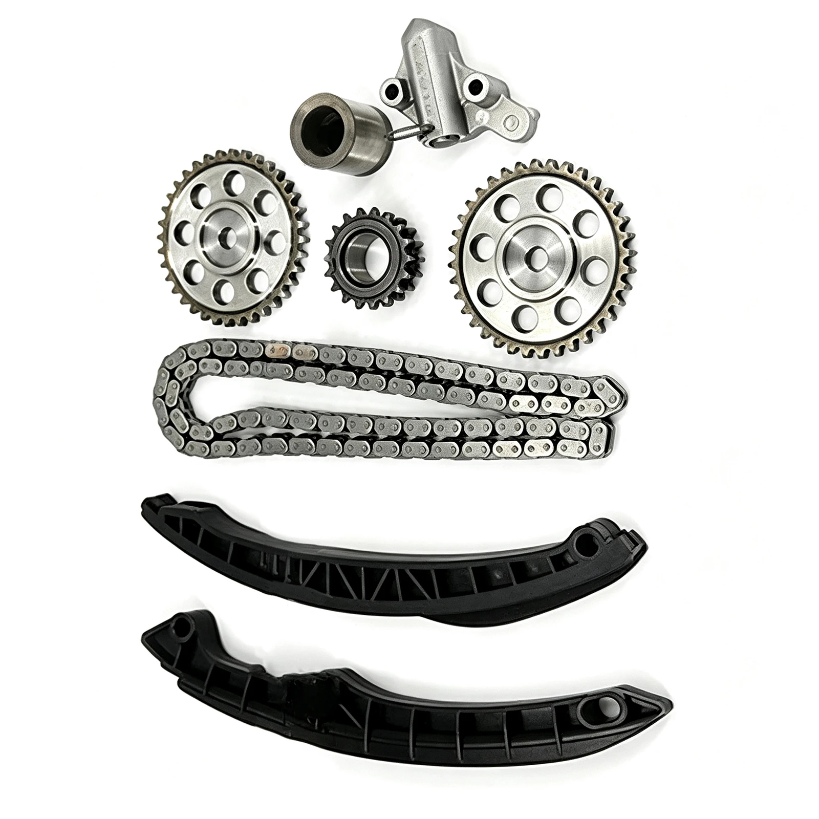 #￥for03C109158A 03C105209AC Timing Chain Kit Tensioner 2Pcs Guide Rail Sprocket Bushing Fit 4.5L 4.7L V8Engine Replacement Parts