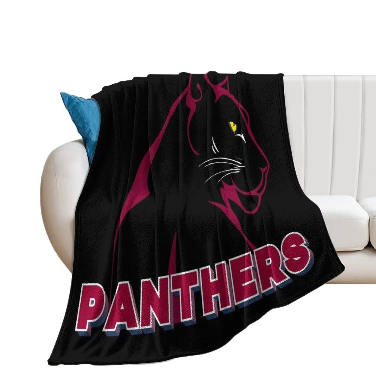 

Panthers Throw Blanket bed plaid valentine gift ideas Blankets