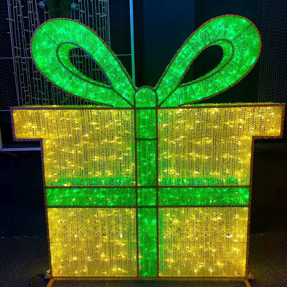 Ip65 RGB Waterfall Color Festive Lighting Decorative Light Emitting Diode Top Star Smart Christmas Cone Tree Lights