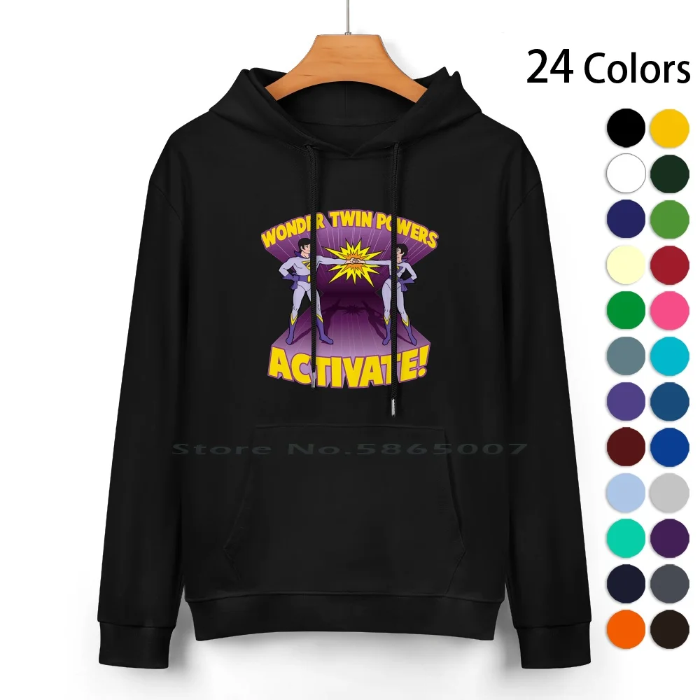 

Wonder Twins T-Shirtwonder Twin Powers Activate Pure Cotton Hoodie Sweater 24 Colors Wonder Twins Wonder Twin Powers Activate