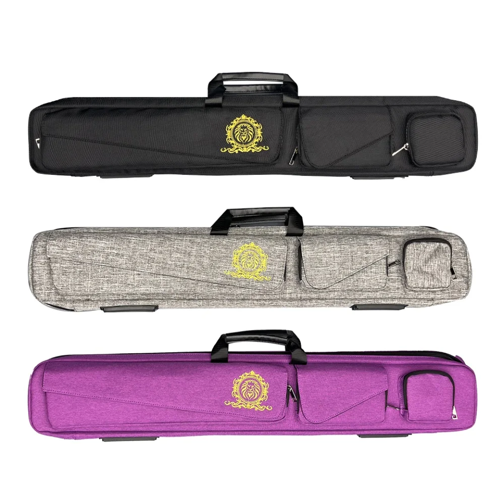 

BOVA 2 BUTTS 3 SHAFTS Adjustable Strap Billiard Pool Cue Case Holder