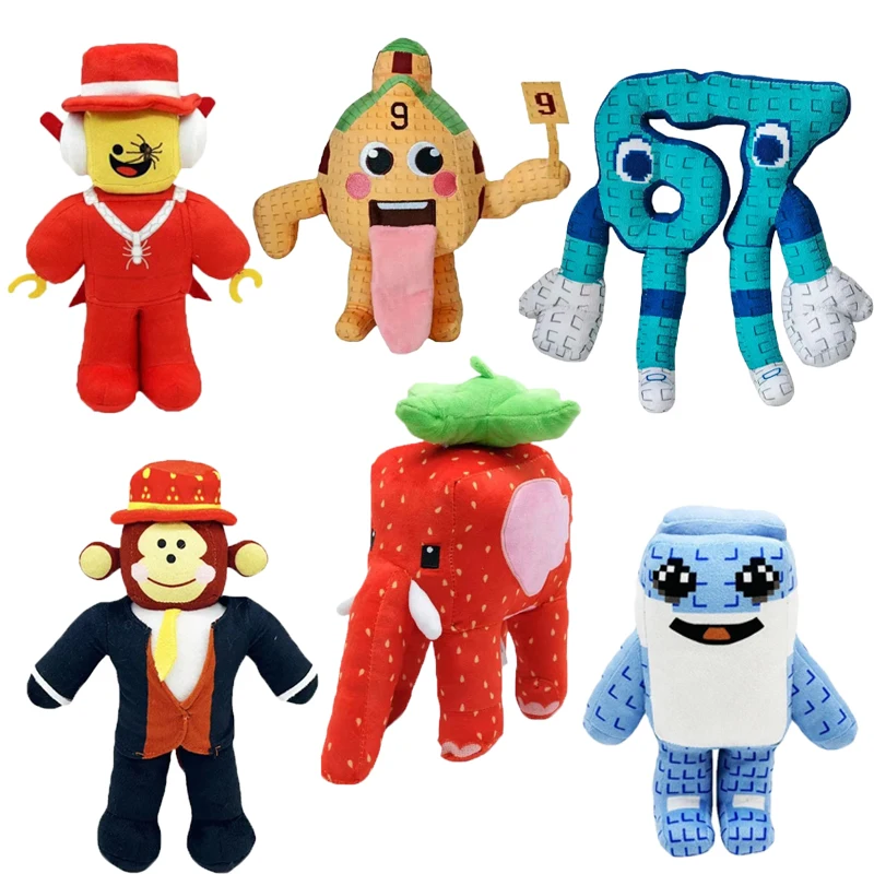 جديد سرقة الدماغ لطيف تمثال رقم 9 منزل ألعاب من نسيج مخملي لعبة الأجهزة الطرفية بلوشيز محشوة الدمى أنيمي اللعب هدايا عيد الميلاد #1