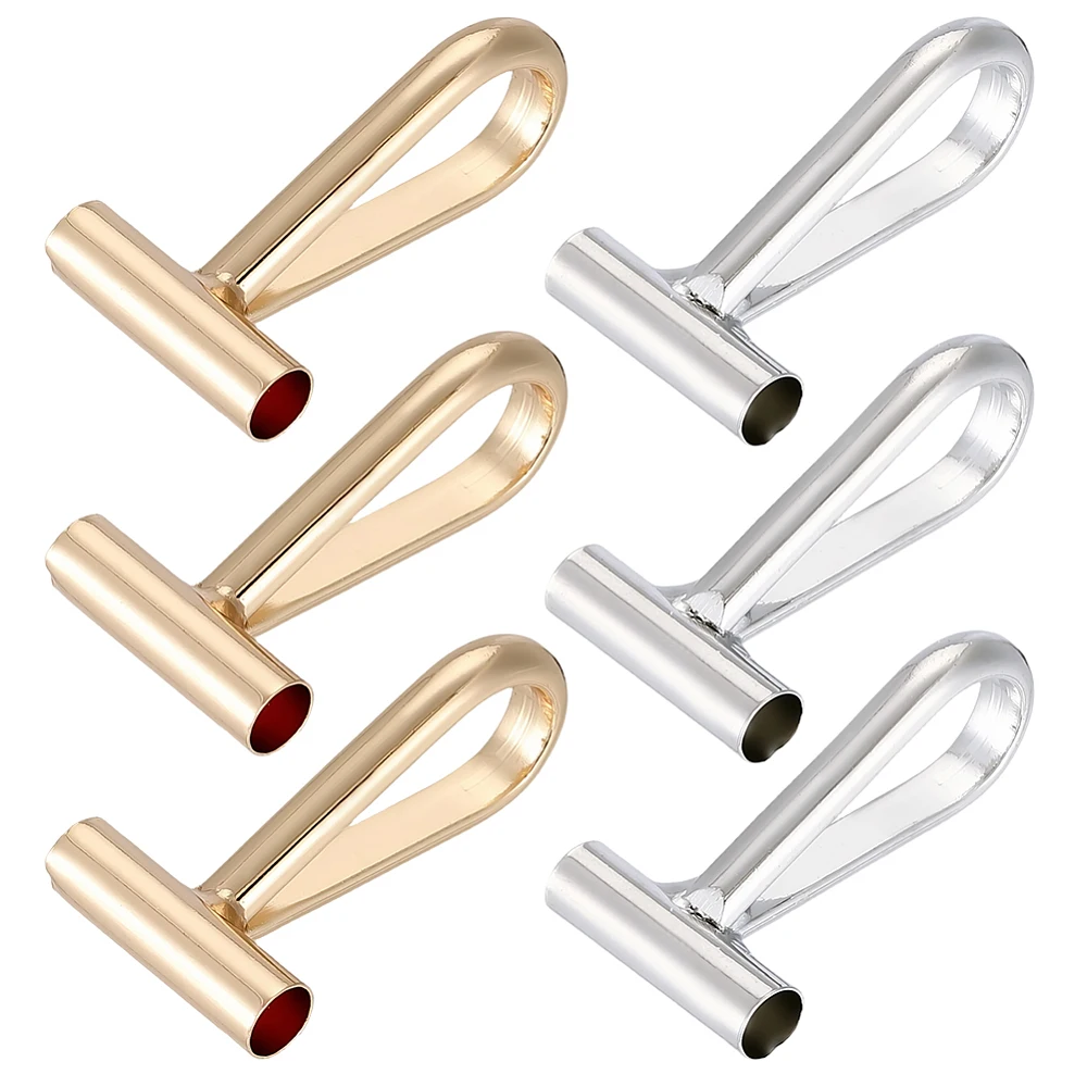 1 Box 8Pcs Pin to Pendant Converter Brooch Pendant Converters Gold Silver Convert Brooches Changing Pins Into Pendants Converter