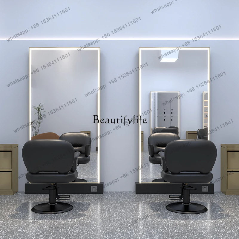 

D30Hair salon special trend hair mirror single and double-sided perm and dyeing beauty makeup mirror