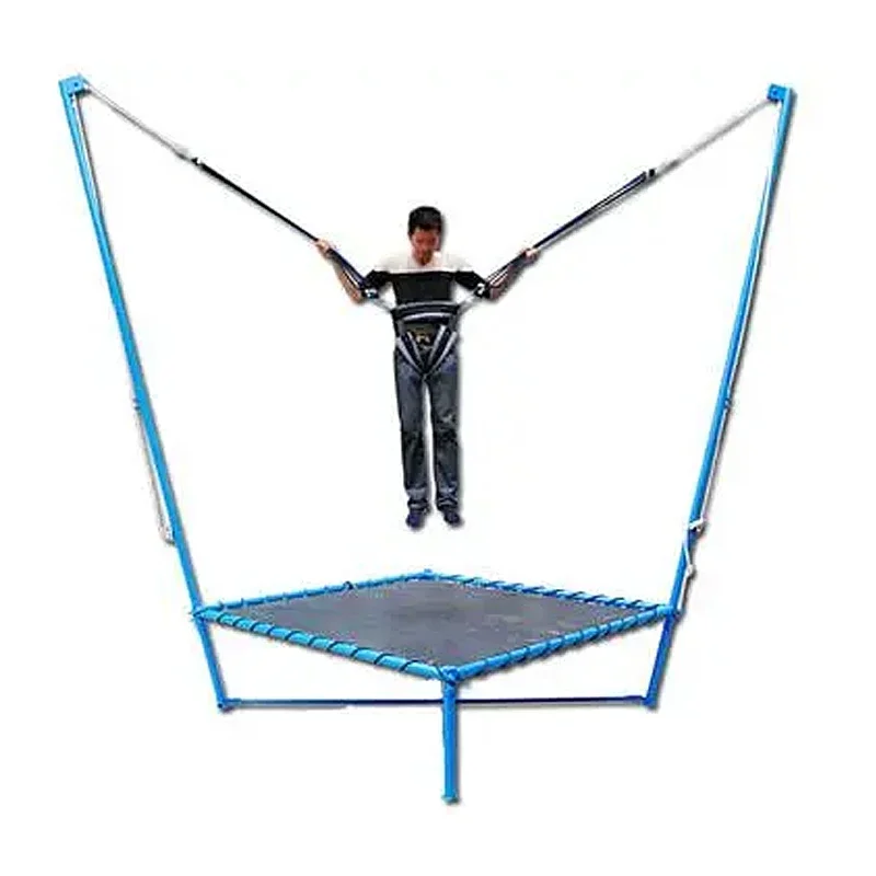 2026 2025 Outdoor Exciting Children Bungee Jumping Cord Trampoline Exercise Equipment Children's Bungee Jumping Trampoline