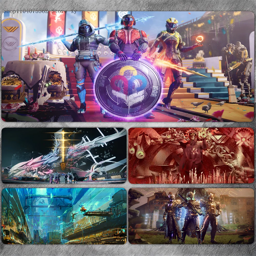 Destiny 2 Mousepad Large Keyboard Desk Mat Gaming Mouse Pad LockEdge Non-slip Mat