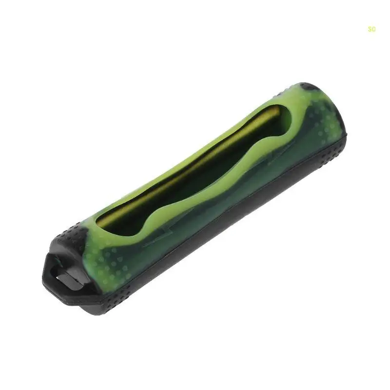 Силиконовый чехол для чехла для аккумулятора 18650, защитный чехол для аккумулятора, дропшиппинг