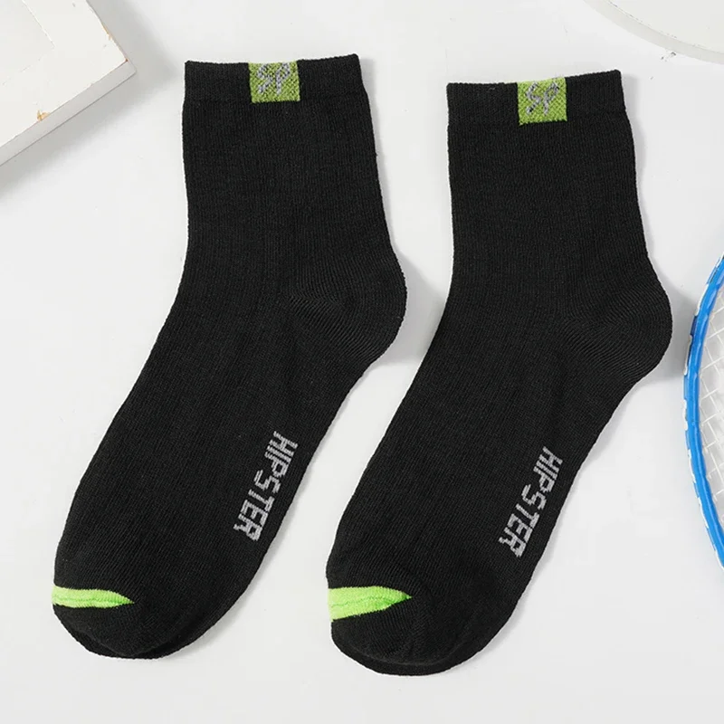 3 Pairs Men Socks Breathable Cotton Sports Stockings Men Breathable Comfortable Men Socks Sweat Absorption Business Socks