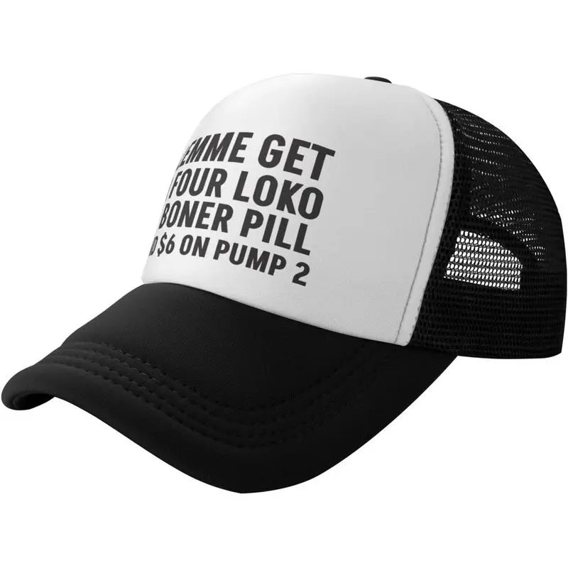 Funny Trucker Hat Gag Gifts Snapback Hat Drinking Joke Baseball Cap for Men Women