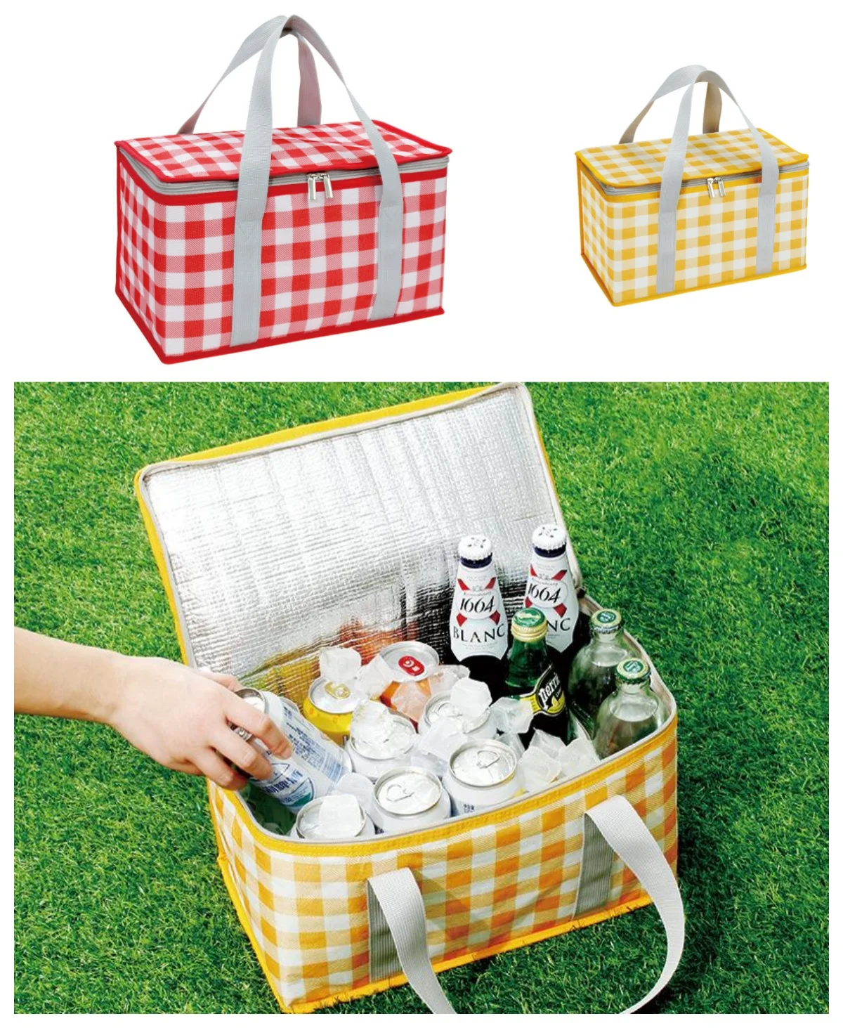 Picknick Accessoires Piknik Sepeti Thermische Koeltas Geïsoleerde Draagbare Opvouwbare Lunch Tas Grote Capaciteit Voor Outdoor Camping Box