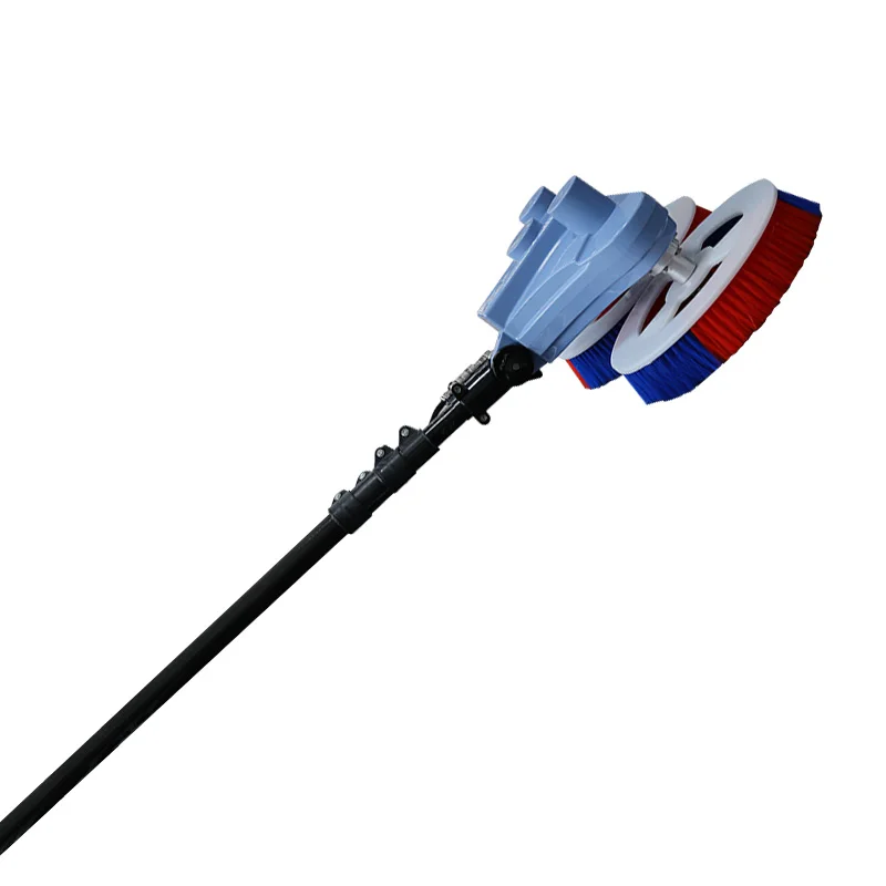 Multifit  Mode Brush Double Head Cleaning Brush 3.5m Photovoltaic Cleaning Tool