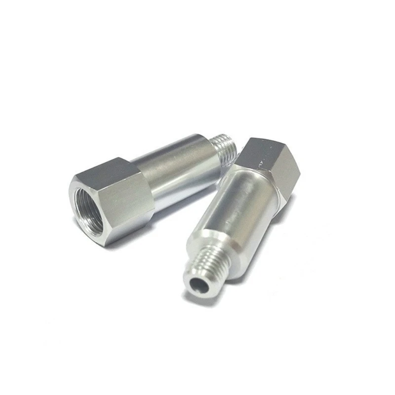 N5KD Pair Of Aluminum Coolant Temperature couplings 12x15 Thread To 38 Pipe For Engine Modification