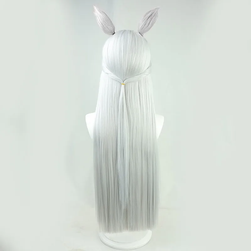 Uma Musume Pretty Derby Gold Ship Parrucca Cosplay Costruita in Filo di Acciaio Coda Anime Capelli Sintetici Fibra Resistente al Calore