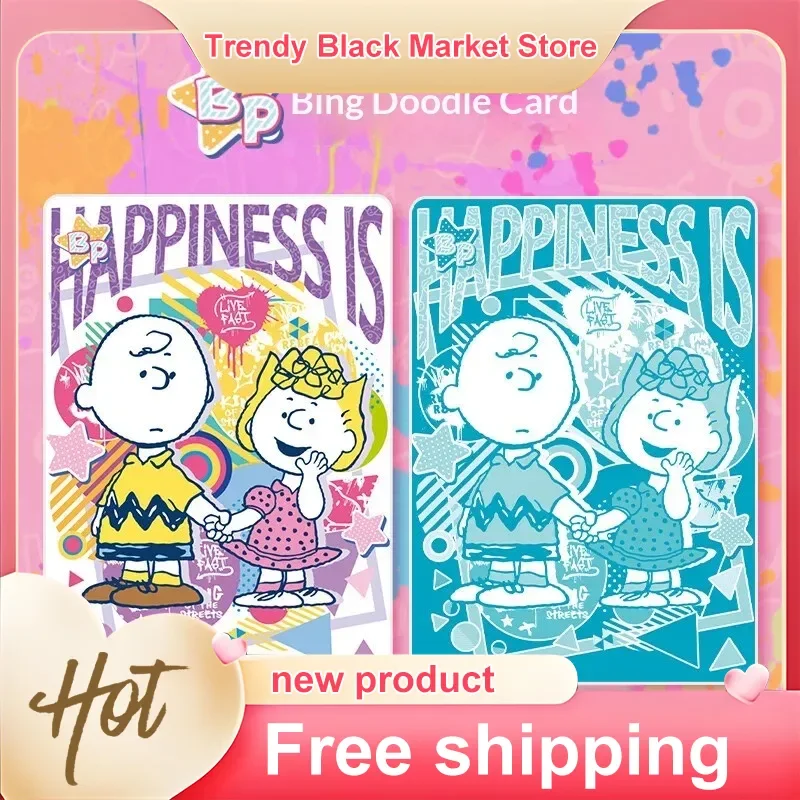 Kayou Original Snoopy Series 1 Collection Cards Peanut Pack Theme Anime Character Cards Charlie Brown Lucy Peripherals Full Set