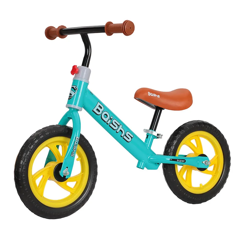 Bicicleta de equilibrio para niños, scooter sin pedales de dos ruedas de 12 pulgadas, 2 a 6 años