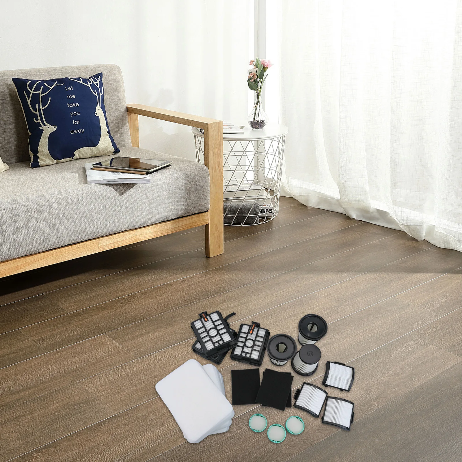 

For Detect Pro Vacuum Lightweight Vacuum Detect Pro Vacuum Cleaner Compatible Replacement Kit Dust And Debris Trapping