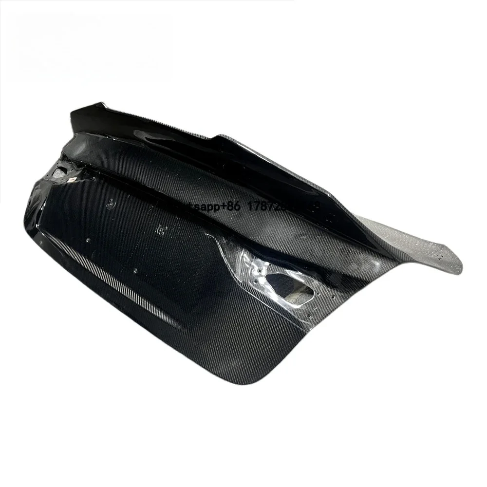 

PSM Durable Carbon Fiber Black Trunk Lid for Infiniti Q50/Q50S Car Exterior Upgrade Bolt-On Luggage Compartment