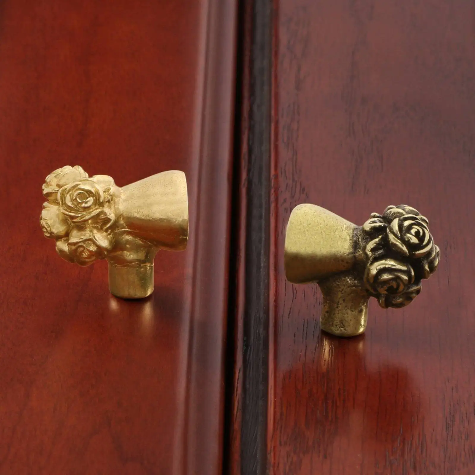 Blossom Cluster Cabinet Knob Romantic Design Blossom Cabinet Knob Long-Lasting