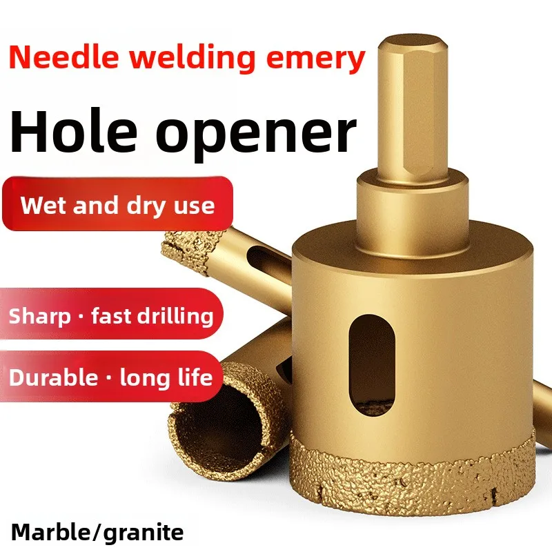 

Сверло для пайки сухой керамической плитки, алмазное сверление для мрамора, сухое сверление керамического стекла, производитель открывания отверстий оптом