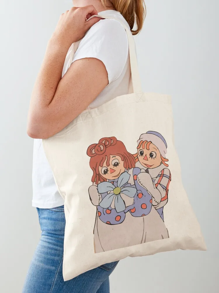 Raggedy ann and raggedy andy Tote Bag tote bag men's tote bags men bag woman