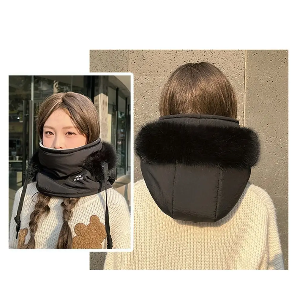 

Новая теплая зимняя шапка, защита ушей, грелка для шеи, цельная шапка, ветрозащитный шарф, бархатная маска для лица для езды на велосипеде