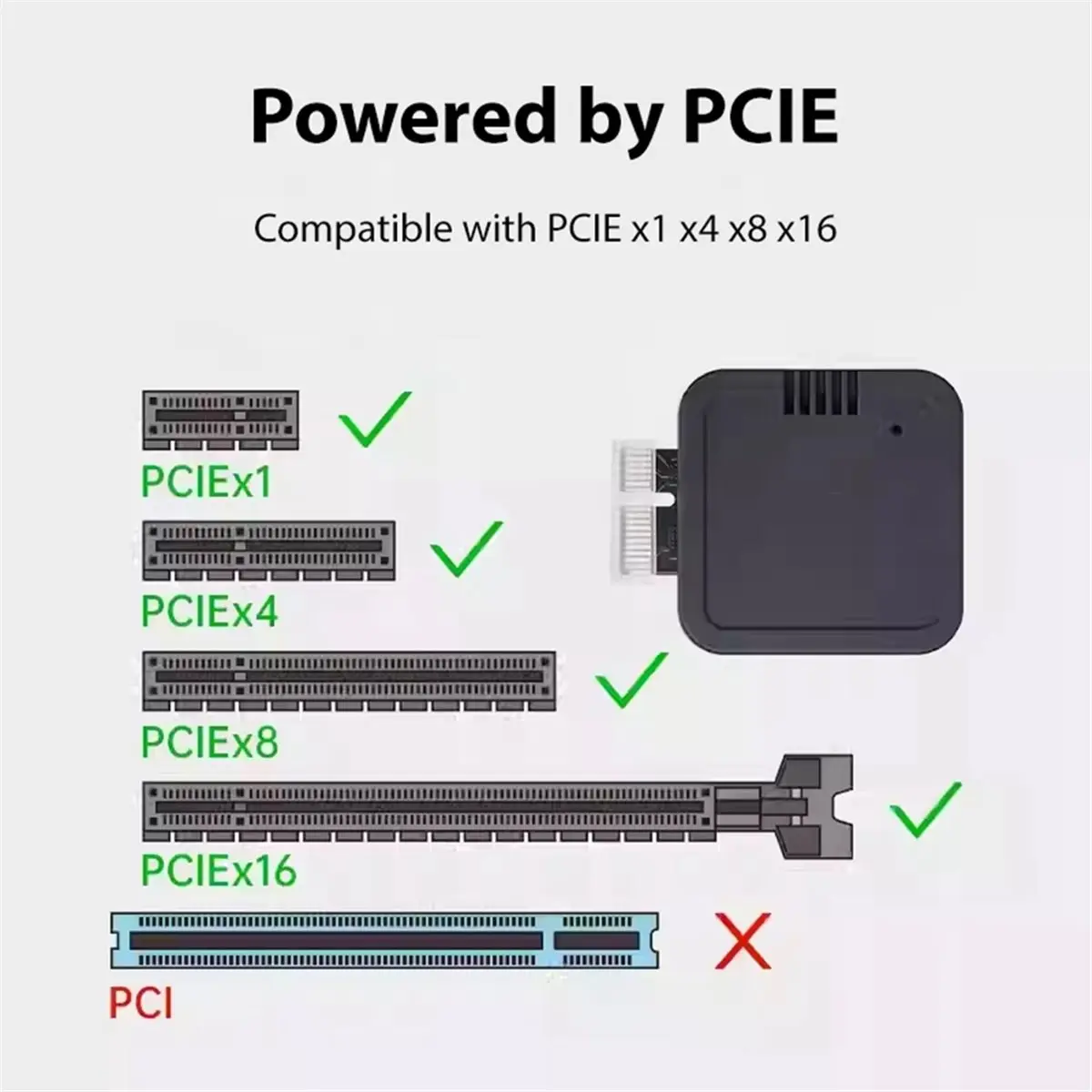 

B21B Desktop Computer PC Rechargeable Wireless Power-on Button on Starter Wireless Remote Control PC Switch Powered By PCIE B