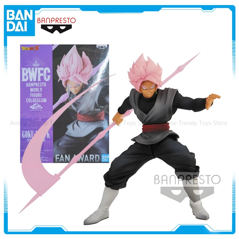 

In Stock Original Bandai Banpresto Dragon Ball Tenkaichi Budokai Goku Black Zamasu Anime Model Genuine WY