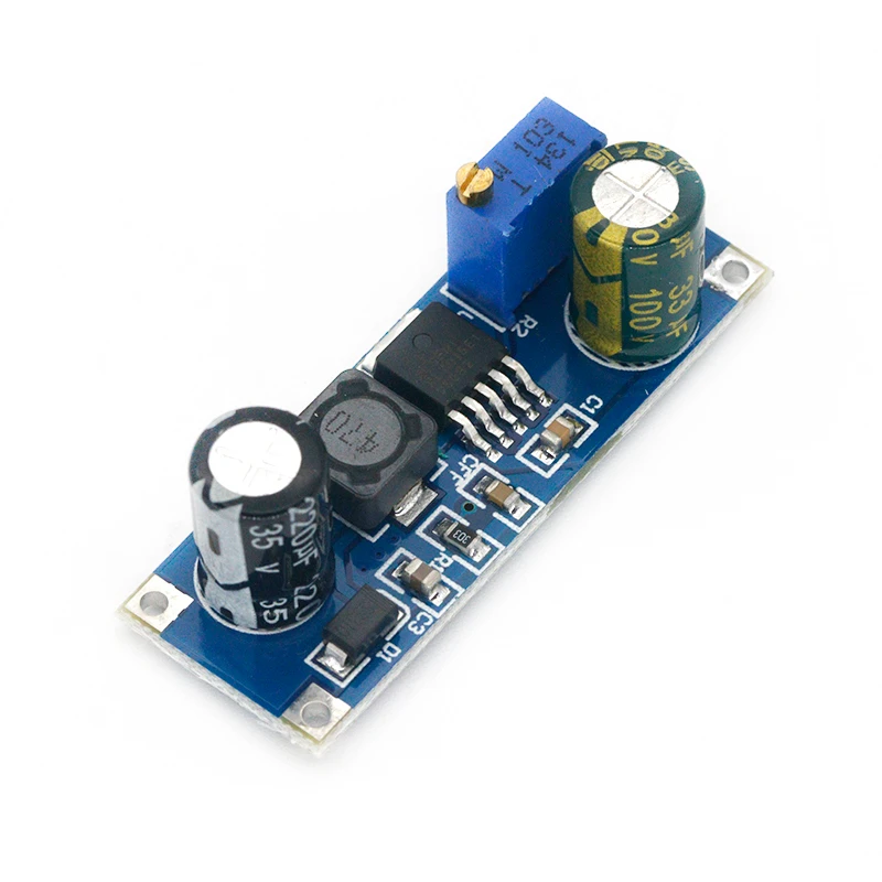 1Pcs XL7015 DC-DC Dc Converter Step-Down Modul 5V-80V Lebar Tegangan Input 7005A LM2596