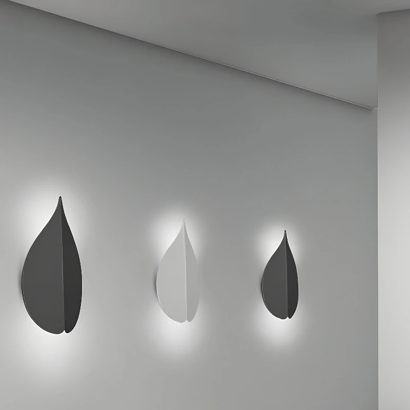 

Современный дизайнерский настенный светильник Оригинальность Art Leaf Design Светодиодный настенный светильник Спальня Прикроватная тумбочка Кабинет Ресторан Кафе Домашний декор Лампа