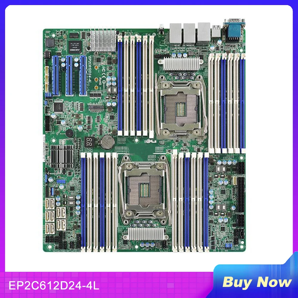 

EP2C612D24-4L For Asrock Server Motherboard LGA 2011 R3 Support E5-2600 & V3/V4