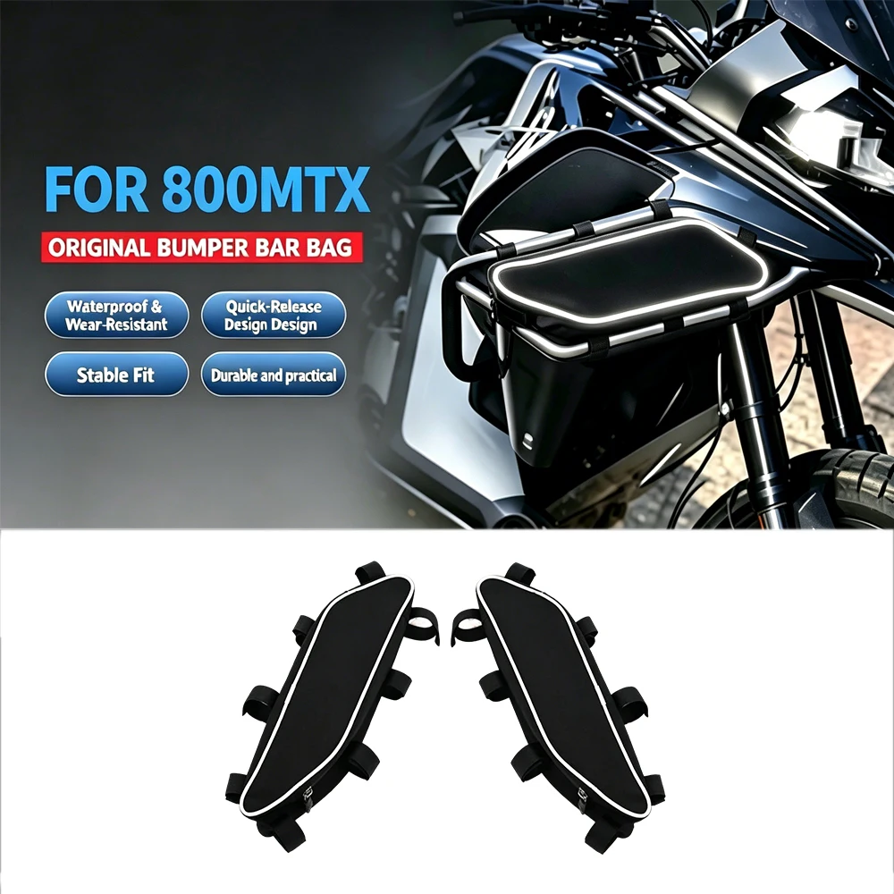 For CFMOTO 800 MTX Motorcycle Accessories Original Bumper Repair Tool Placement Bag Frame Crash Bars Waterproof Bag