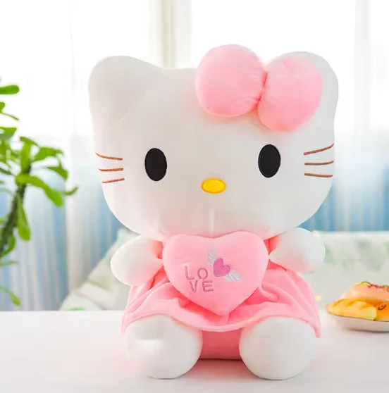 20-25cm Plush Kawaii Kuromi My Melody Cinnamoroll Plush Toys Doll Pillow Anime Cartoon Kids Gifts Room Decoration Dolls