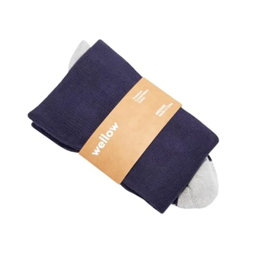 

Wellow Knee High Compression Socks for Men and Women, 18 25 mmHg, Bamboo Viscose, Swelling Relief
