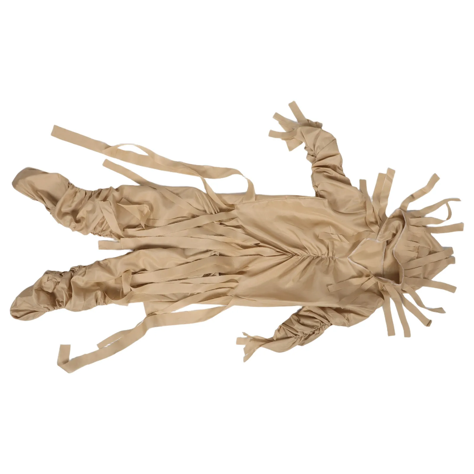 

1Set Kids Halloween Mummy Costume Full Set Top Pants Shoes for School Play Party Dress Up Events Mummy Costume for Kids