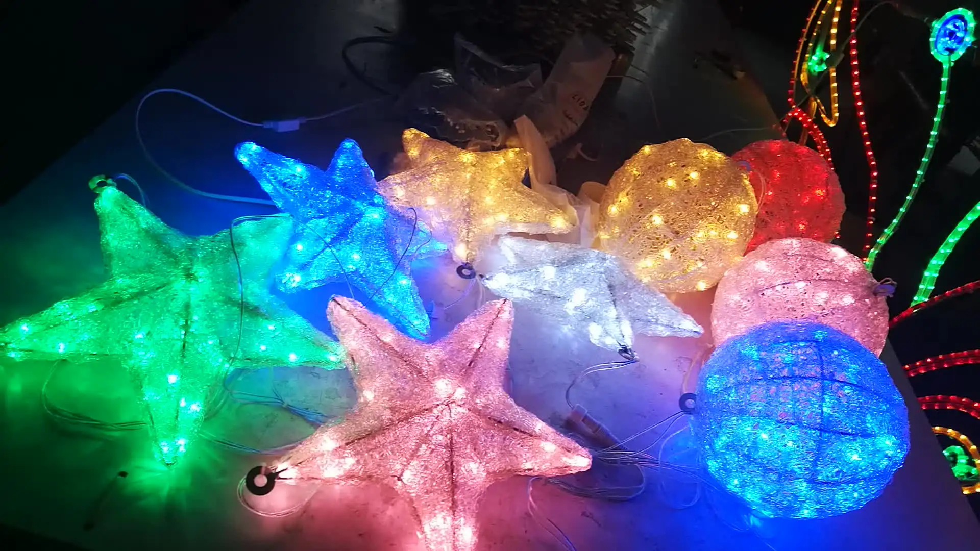 

New Christmas Light Decoration Outdoor Led Flashing Christmas Star
