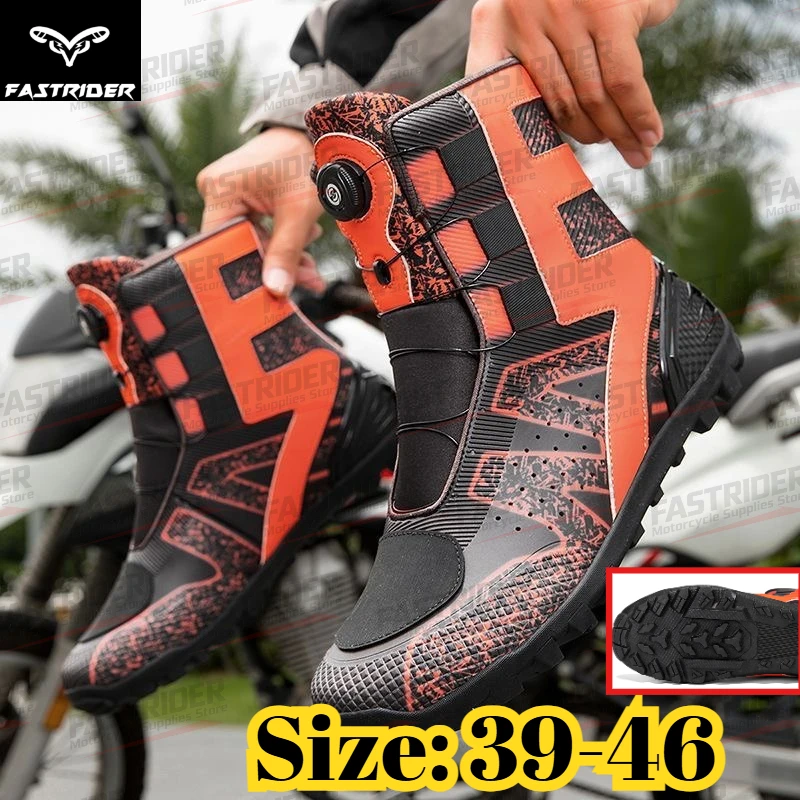 bottes-de-moto-pour-hommes-antiderapantes-chaussures-de-course-tout-terrain-resistantes-a-l'usure-pour-toutes-les-saisons-chaussures-de-tourisme-pour-moto