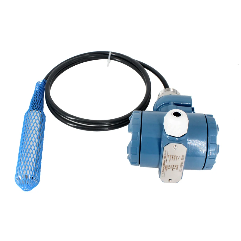 

LCD Digital Water Level Transmitter 0-5m Cable Split Type Liquid Level Transducer 4-20mA 0-10V RS485 Level Sensor Detector